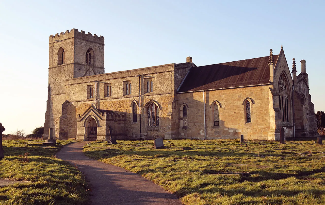 St Edmund’s church near Kellington Manor